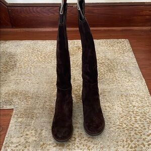 Cole Haan Brown Over the Knee Boots Suede